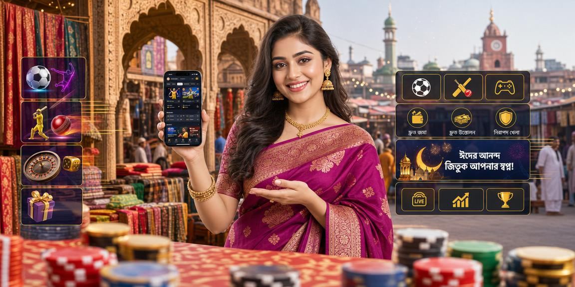 রাজশাহীর একজন নারী সদস্য 39bet প্রোমোশন অফার উপভোগ করছেন